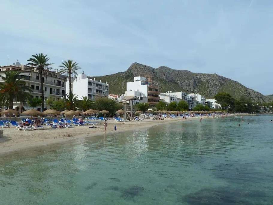 Apartamento Pollentiamar Con Piscina Y A 90M De La Playa Pollença 0*,